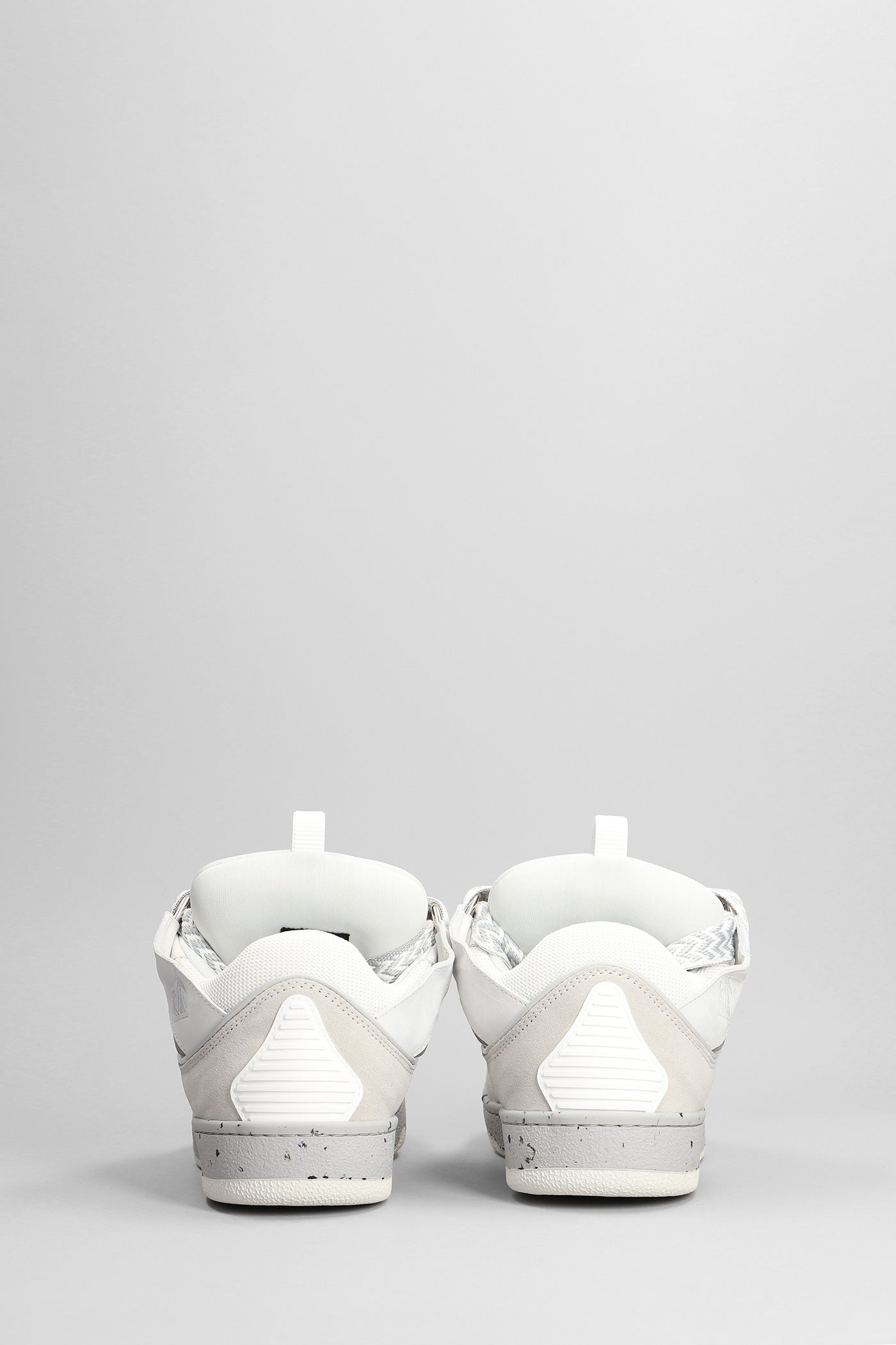 LANVIN CURB SNEAKER TOTAL WHITE