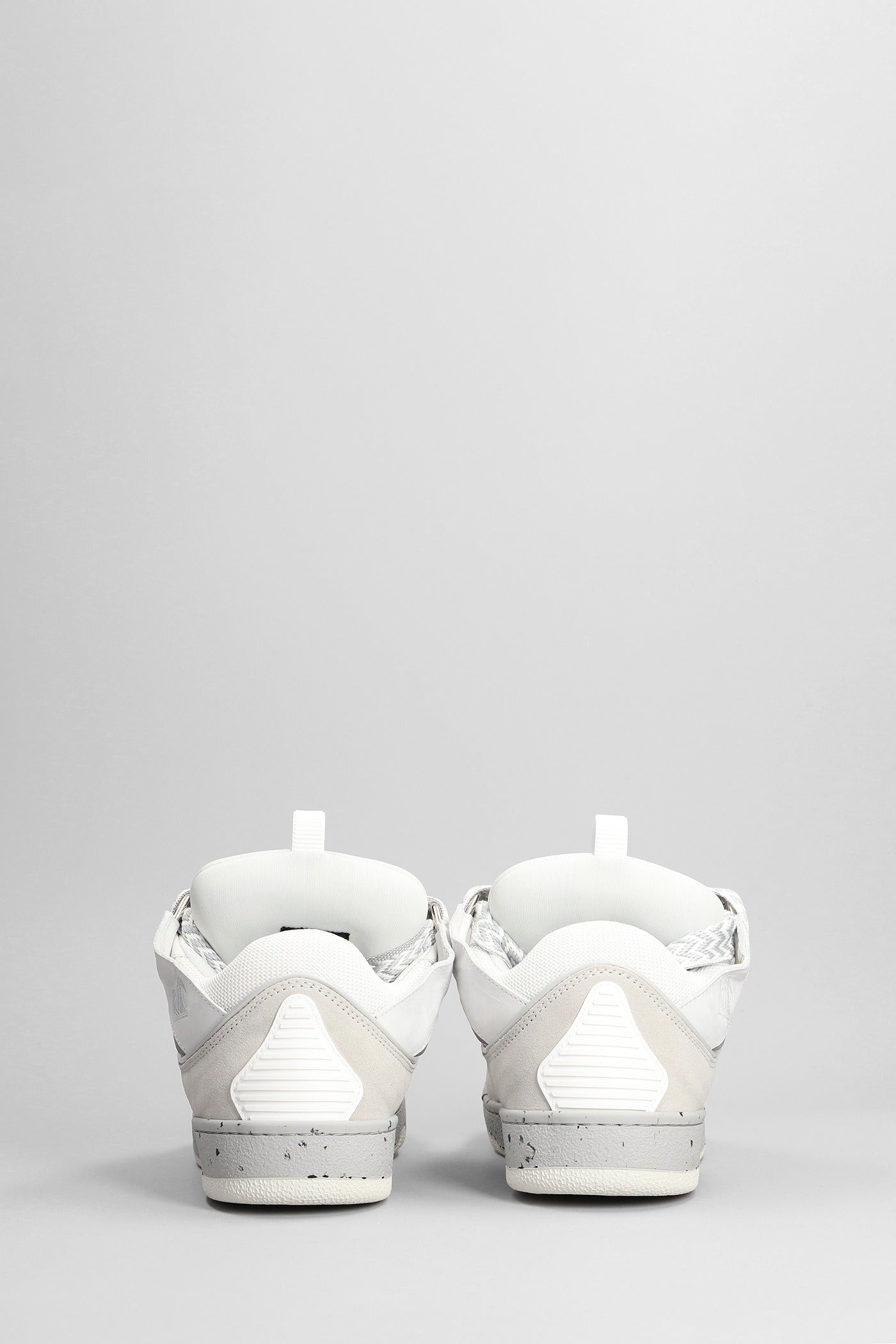 LANVIN CURB SNEAKER TOTAL WHITE
