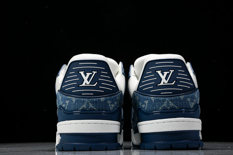 LOUIS VUITTON TRAINER DENIM BLUE