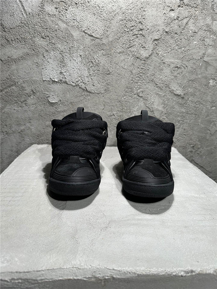 LANVIN CURB SNEAKER TOTAL BLACK