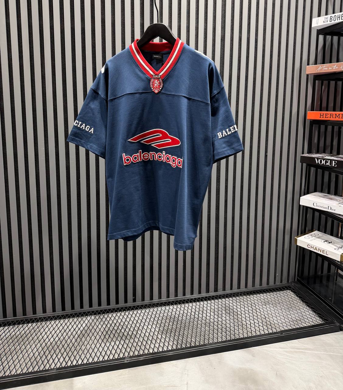 BALENCIAGA FOOTBALL T-SHIRT