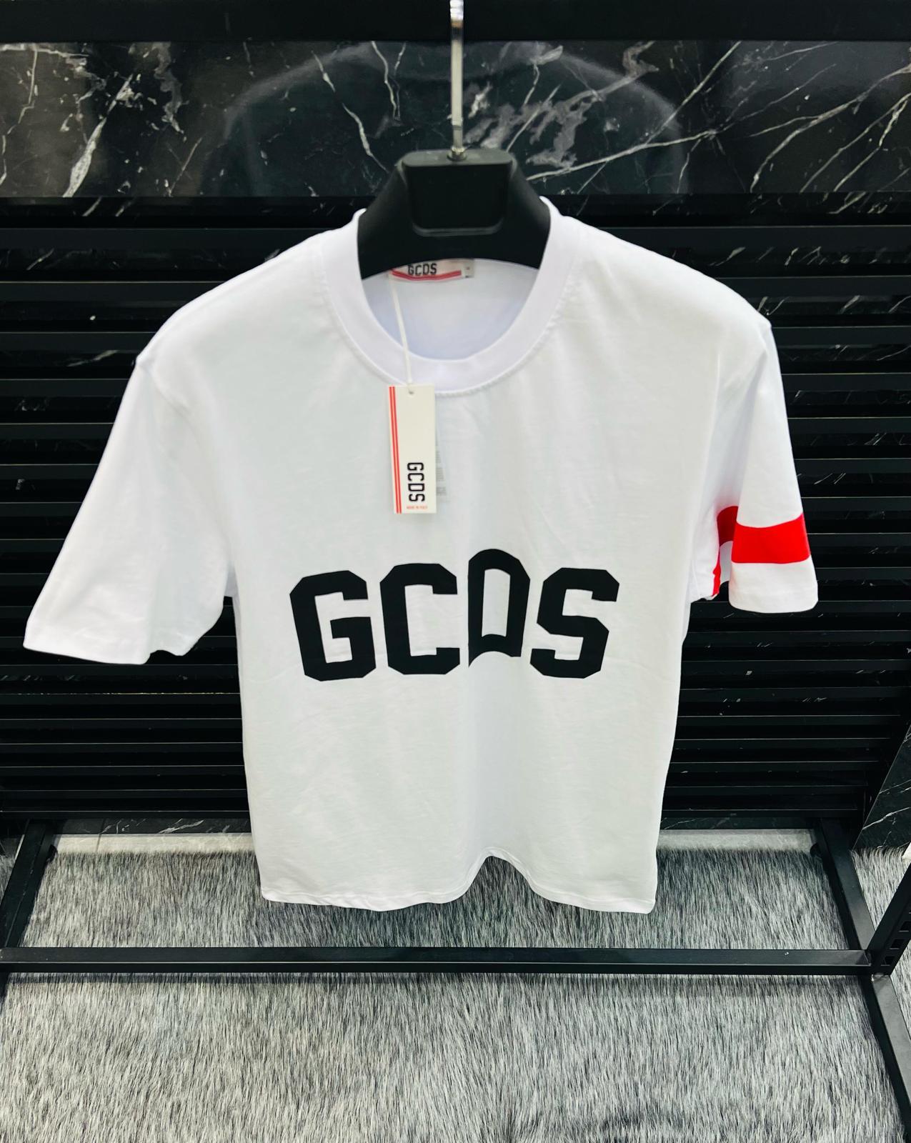 GCDS T-SHIRT BLACK / WHITE