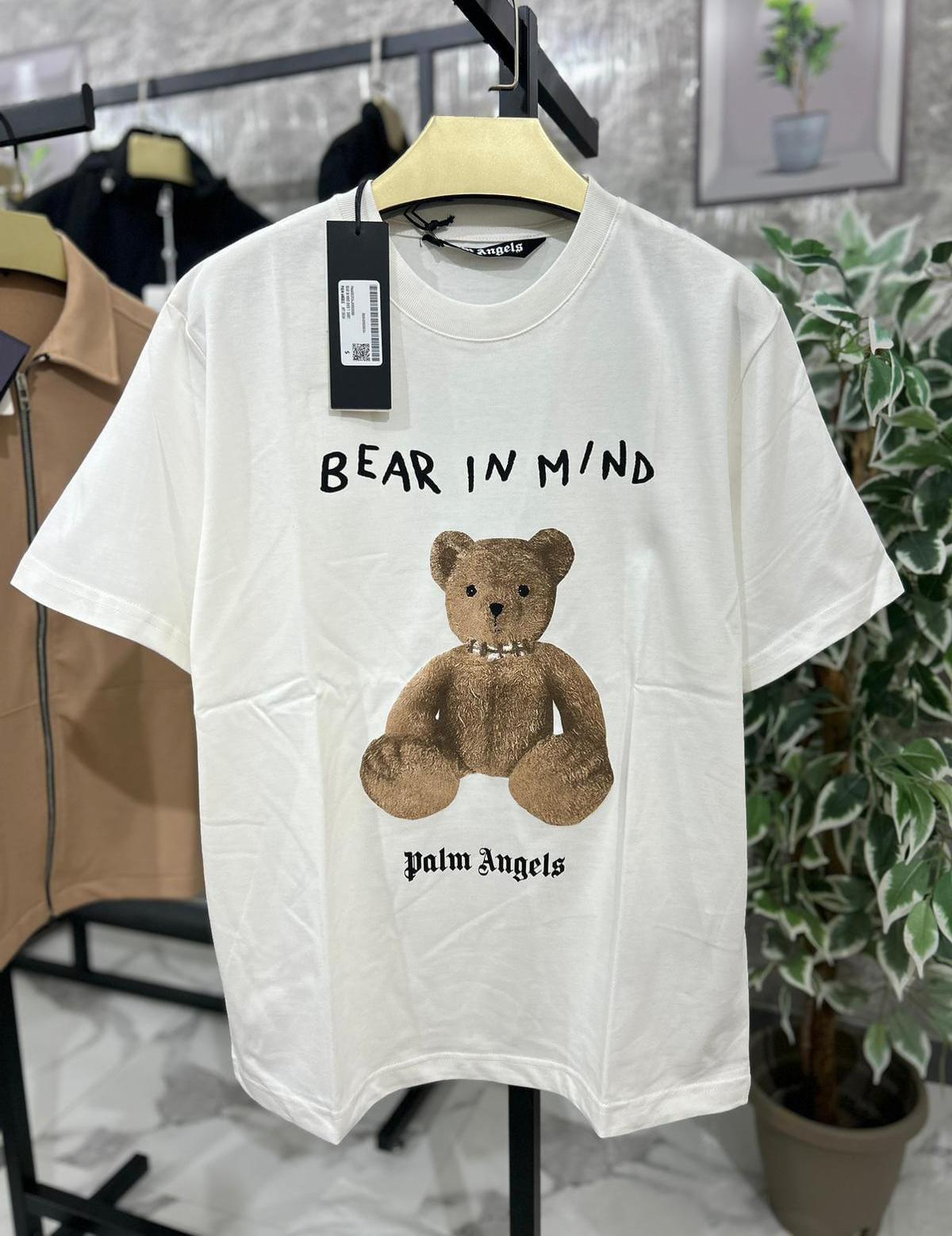 PALM ANGELS T-SHIRT BEAR IN MY MIND