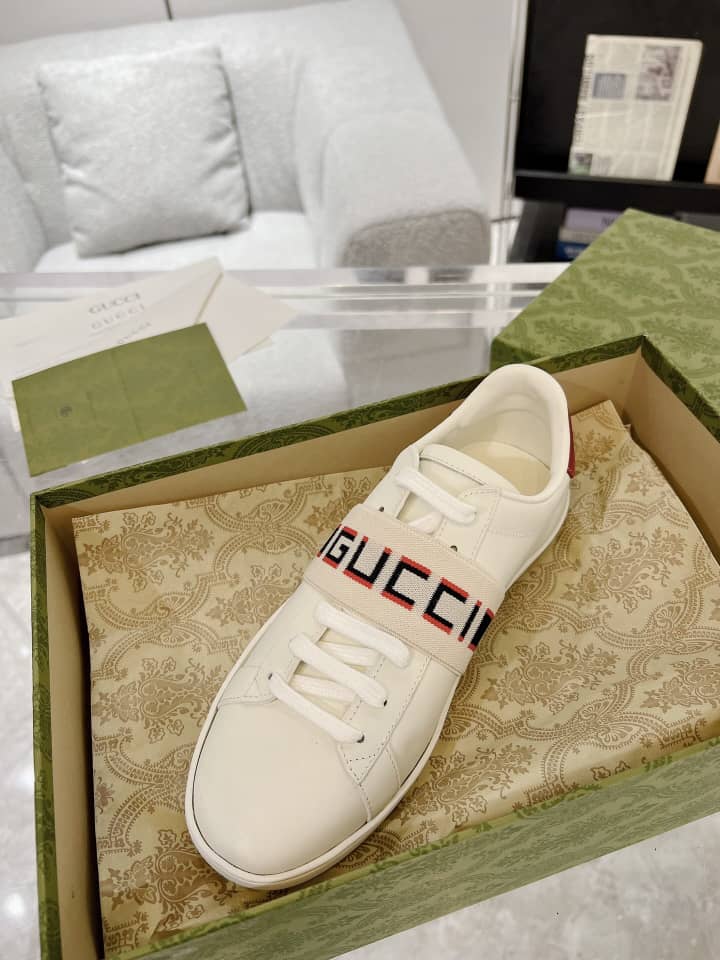 GUCCI ACE SNEAKER CON DETTAGLIO NASTRO