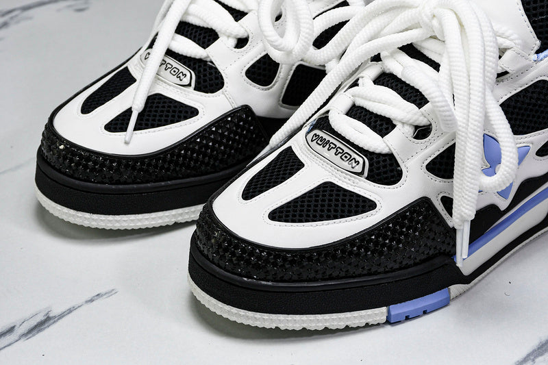 LOUIS VUITTON SKATE WHITE BLUE