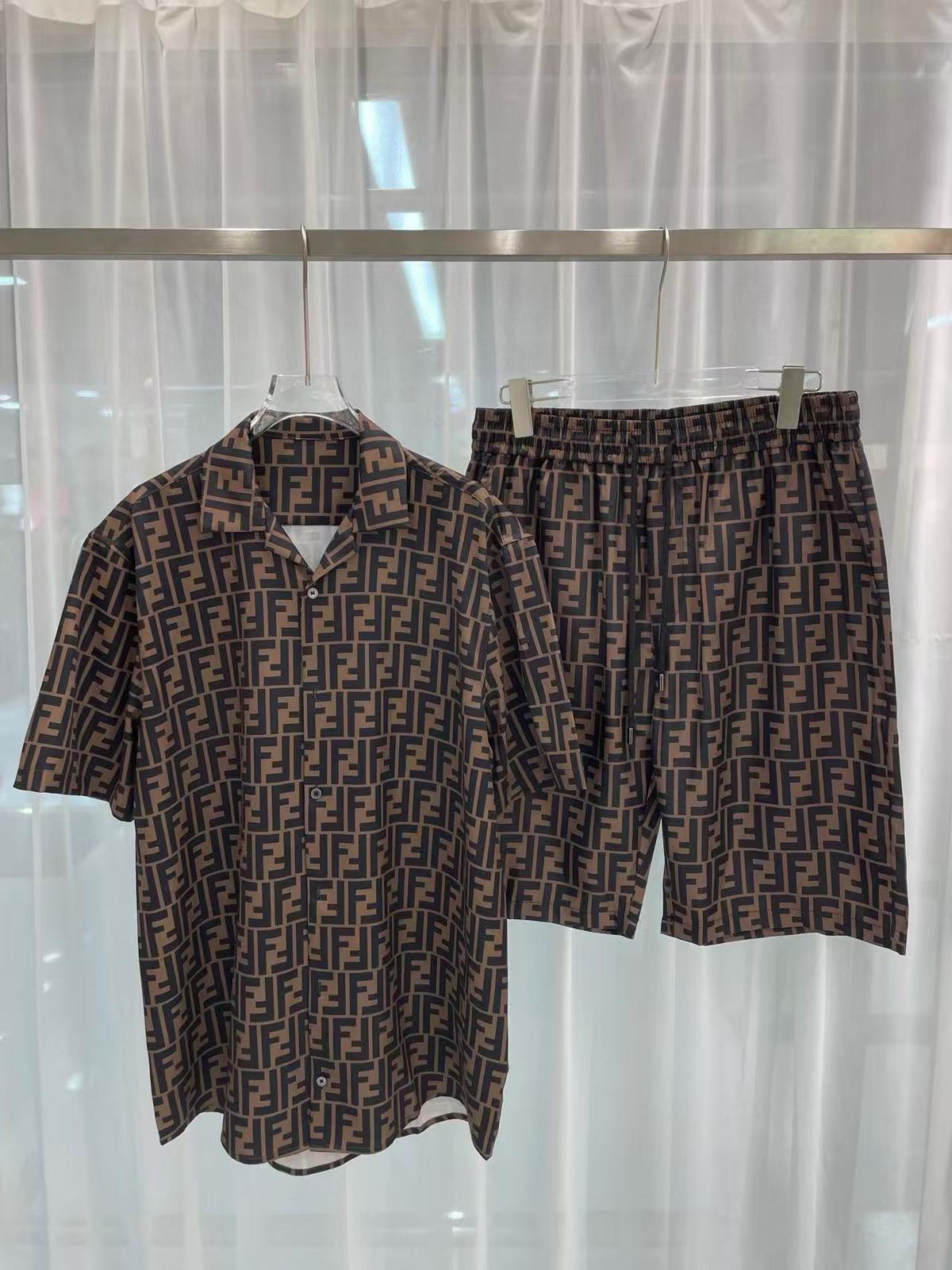 FENDI COORDINATO MISTO SETA LEGGERO