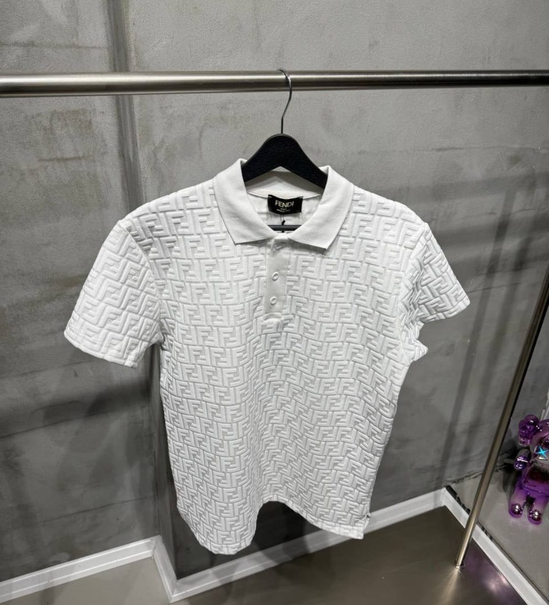 FENDI MULTILOGO POLO