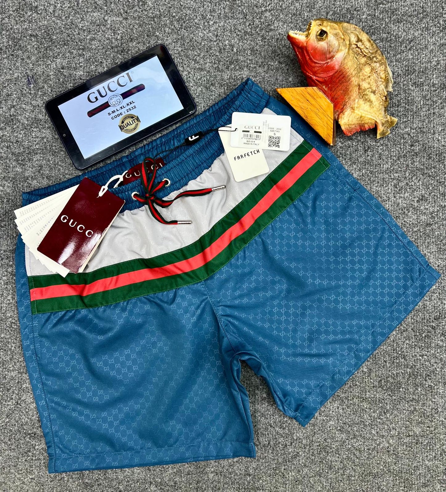 GUCCI COSTUME MARE "MULTILOGO GG"