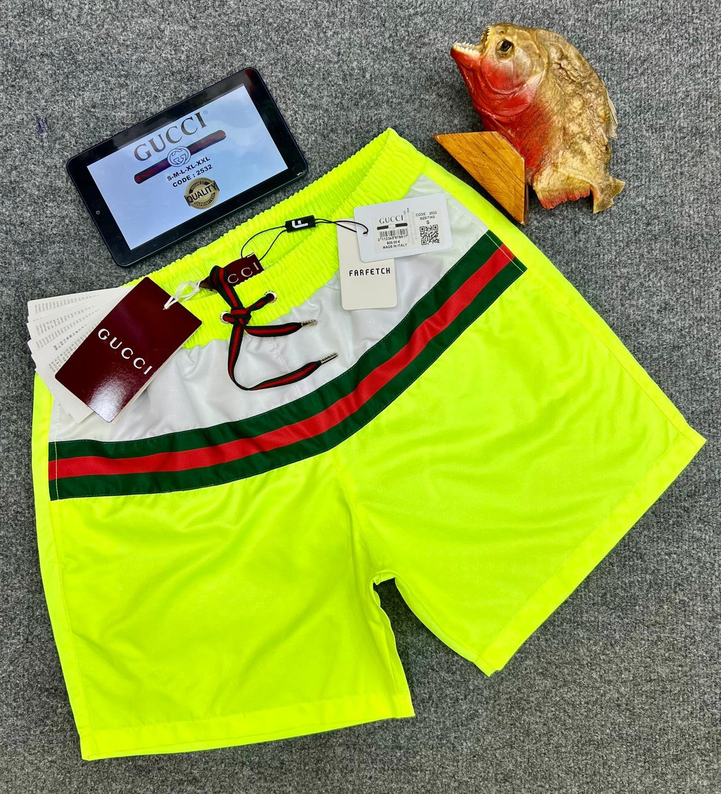 GUCCI COSTUME MARE "MULTILOGO GG"