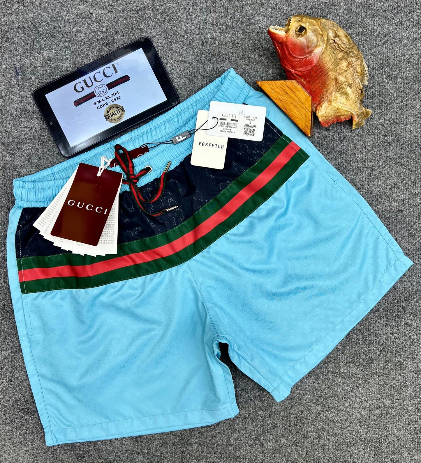 GUCCI COSTUME MARE "MULTILOGO GG"