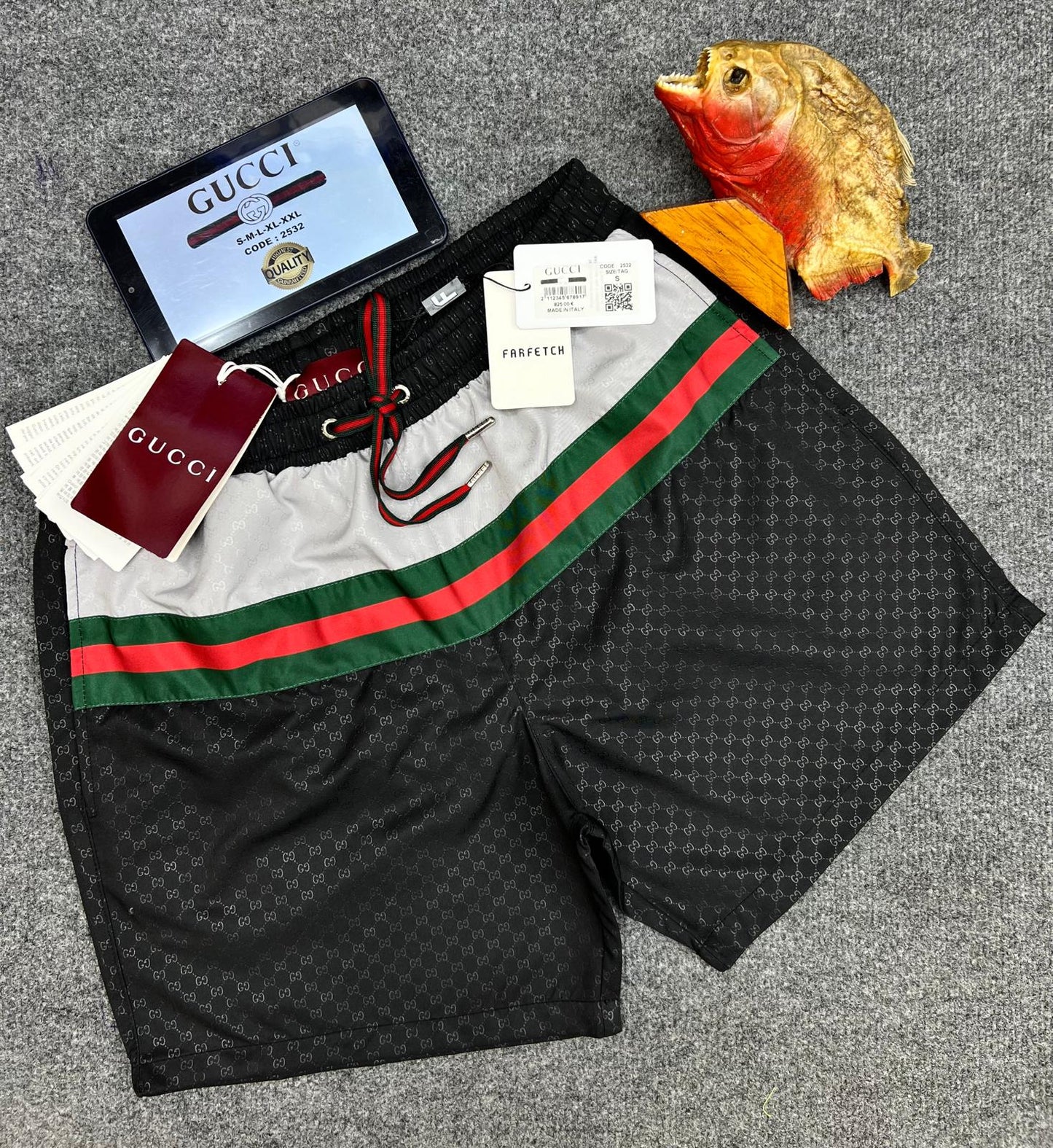 GUCCI COSTUME MARE "MULTILOGO GG"