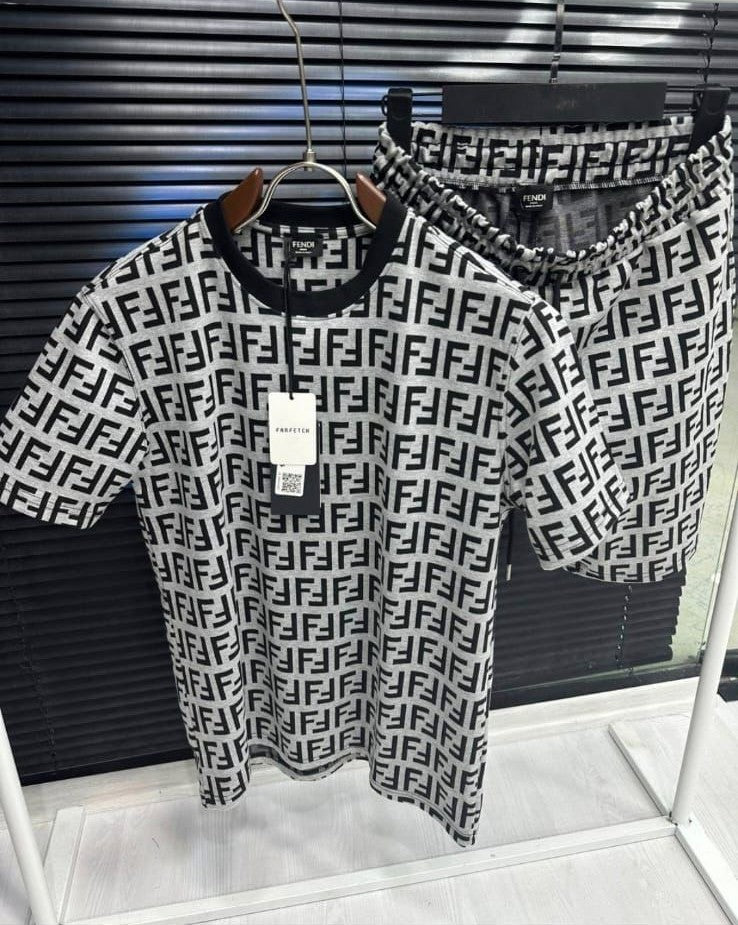 FENDI COORDINATO MULTILOGO