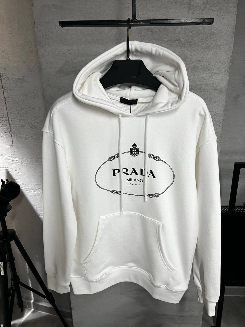Prada Felpa con Cappuccio
