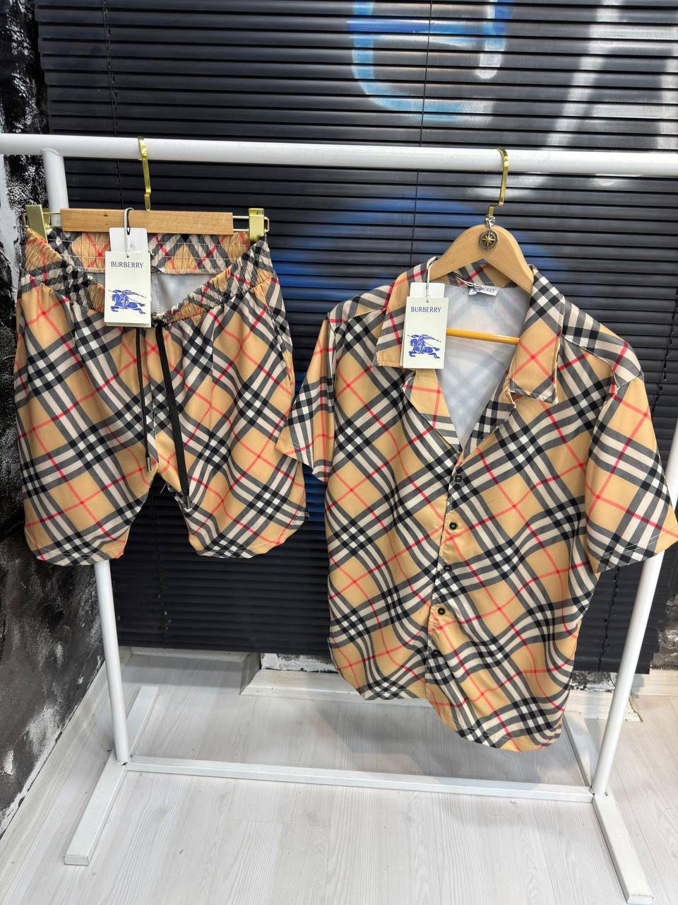 BURBERRY COORDINATO MISTO SETA