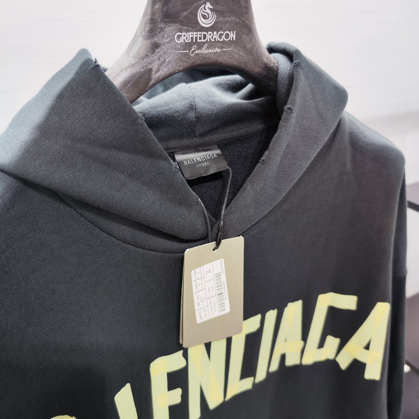 Balenciaga Hoodie "NEW TAPE TYPE" Black