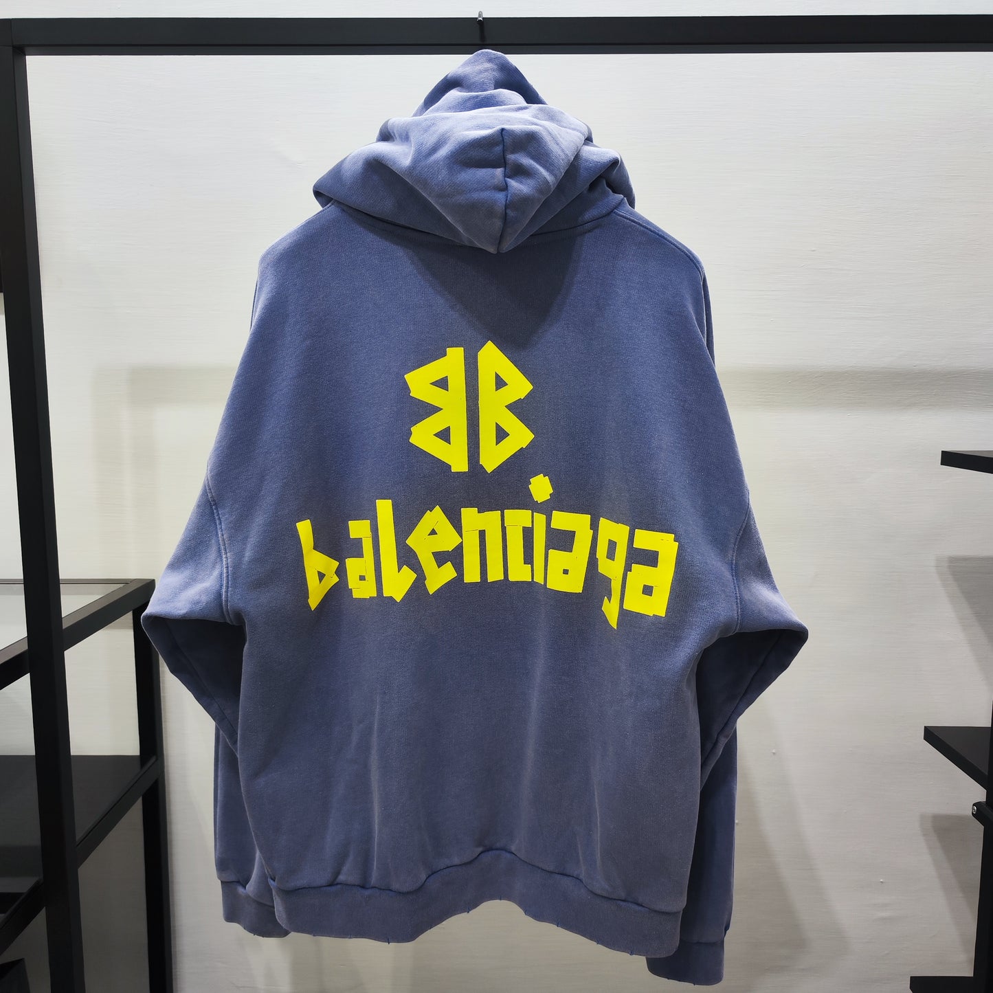 Balenciaga Hoodie "NEW TAPE TYPE" Blue
