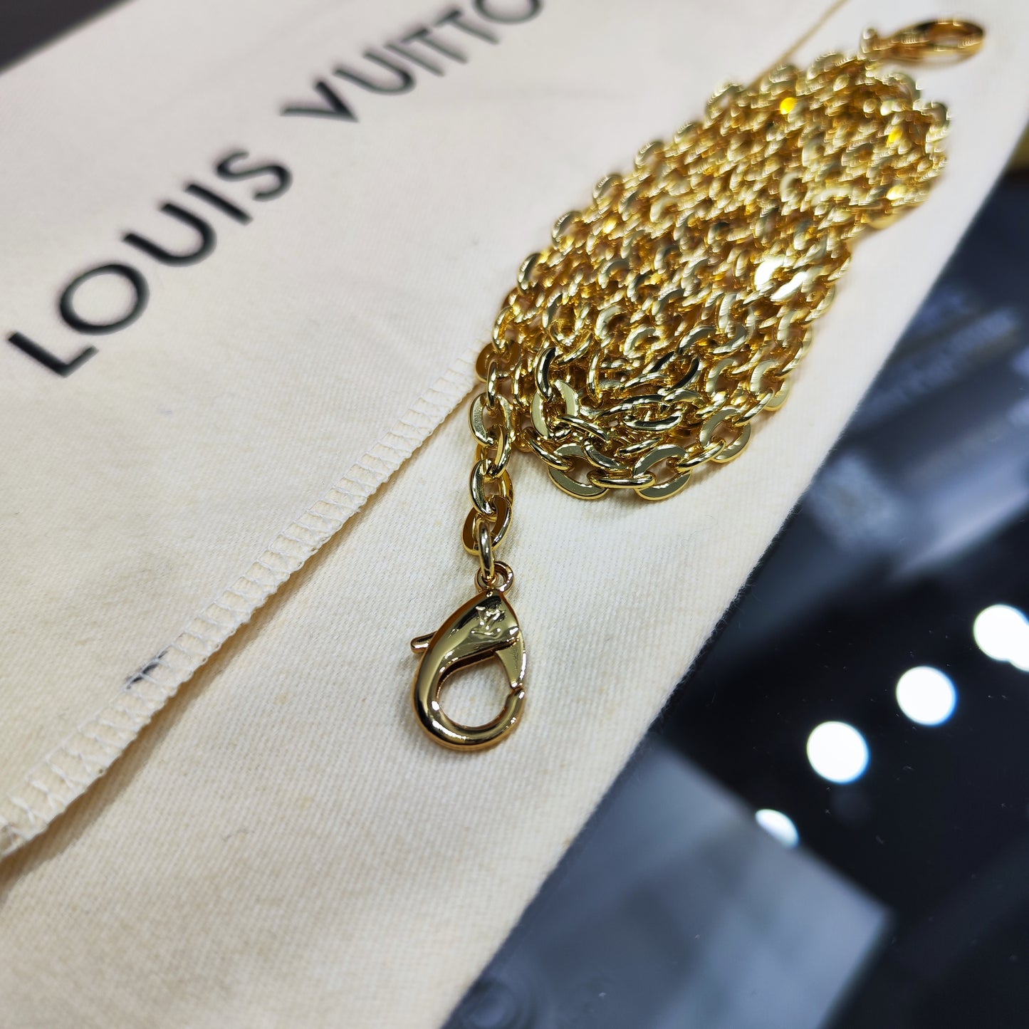 Louis Vuitton Pochette Félicie Pelle Nera 21cm