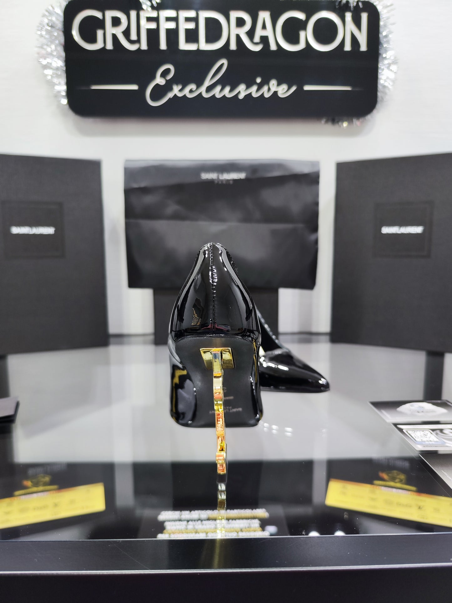 Yves Saint Laurent Decollètè Opyum Tacco Oro
