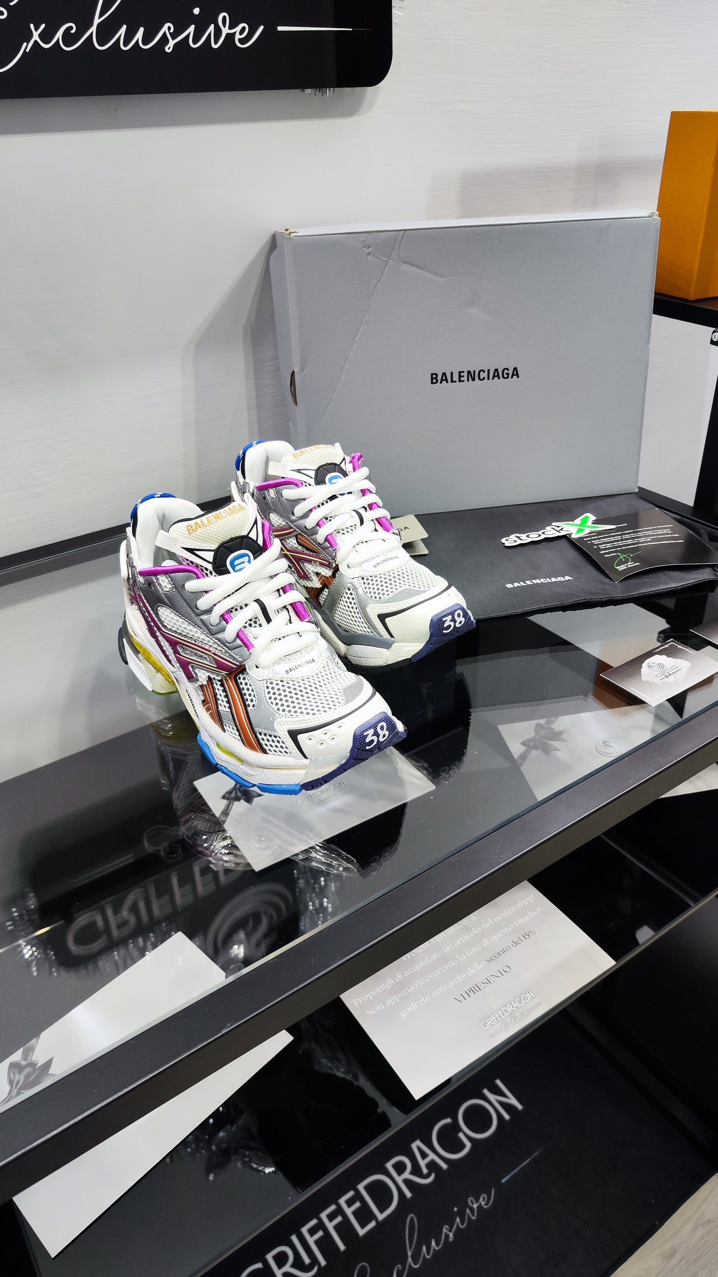 BALENCIAGA RUNNER MULTICOLORE