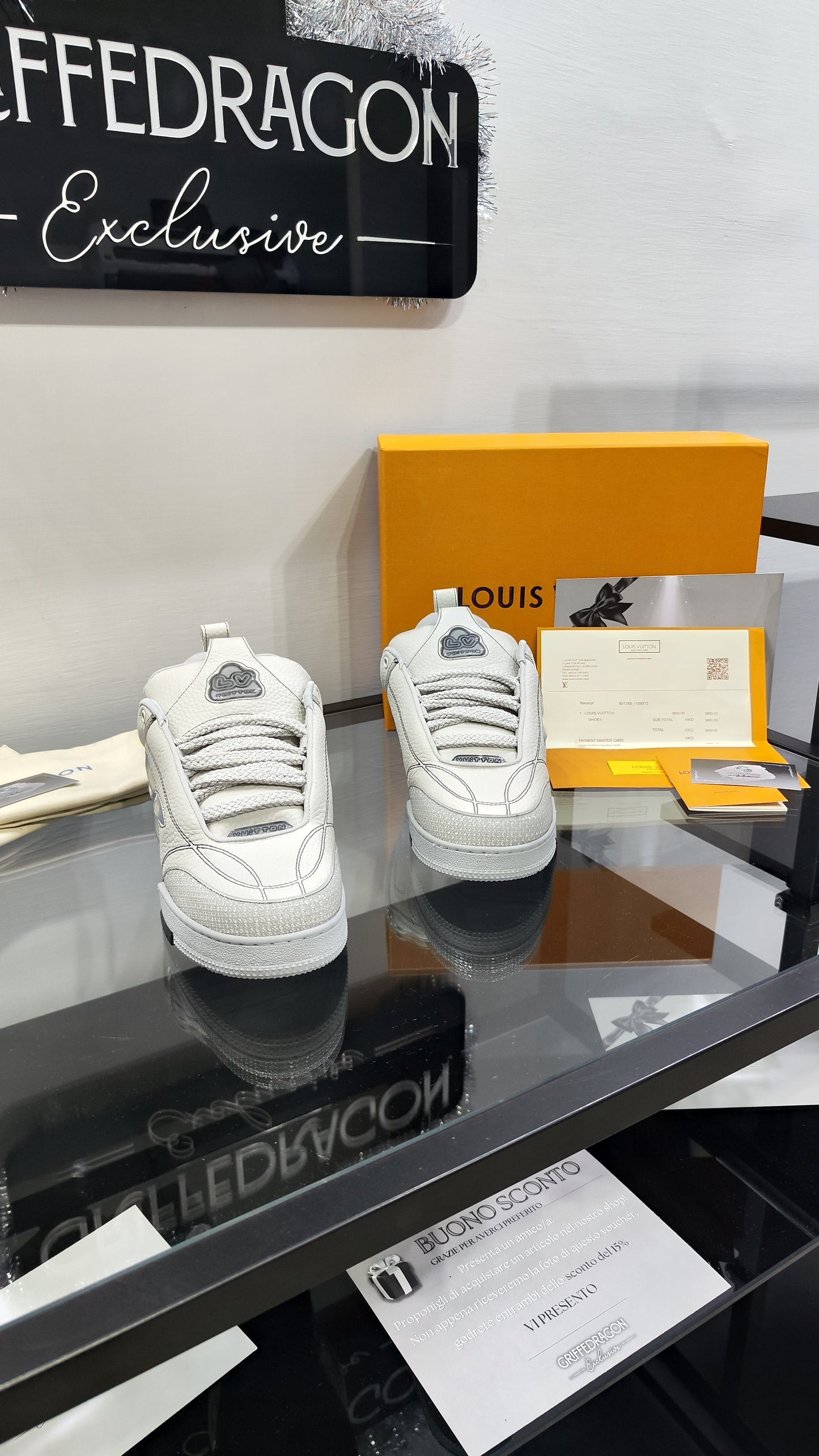 LOUIS VUITTON SKATE NEW GREY