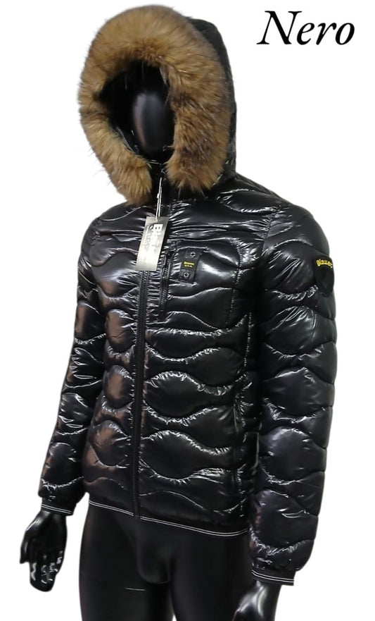 Blauer Maschile ONDE - Nero Pelliccia