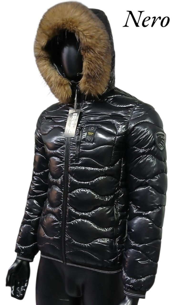 Blauer Maschile ONDE - Nero Pelliccia