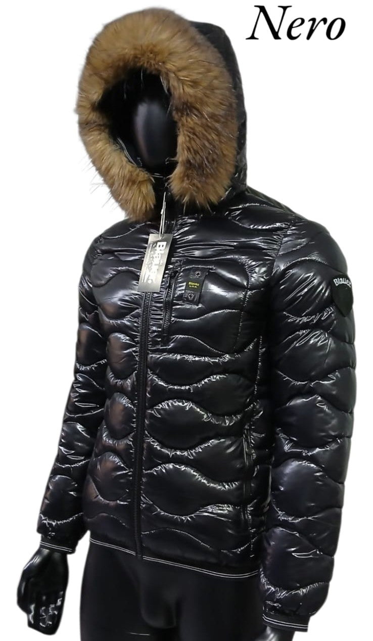 Blauer Maschile ONDE - Nero Pelliccia