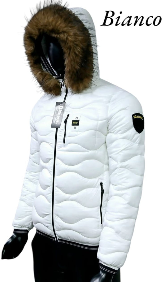 Blauer Maschile ONDE - Bianco Pelliccia