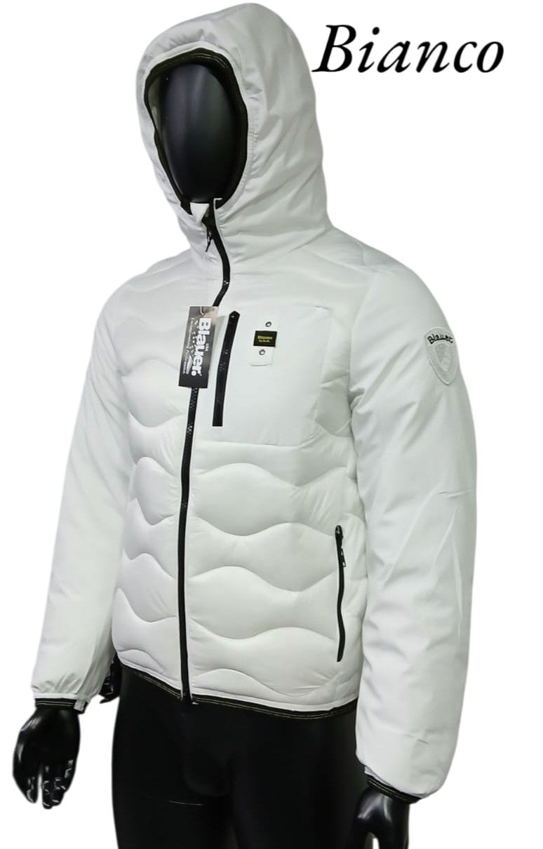 Blauer Maschile ALBERT - Bianco