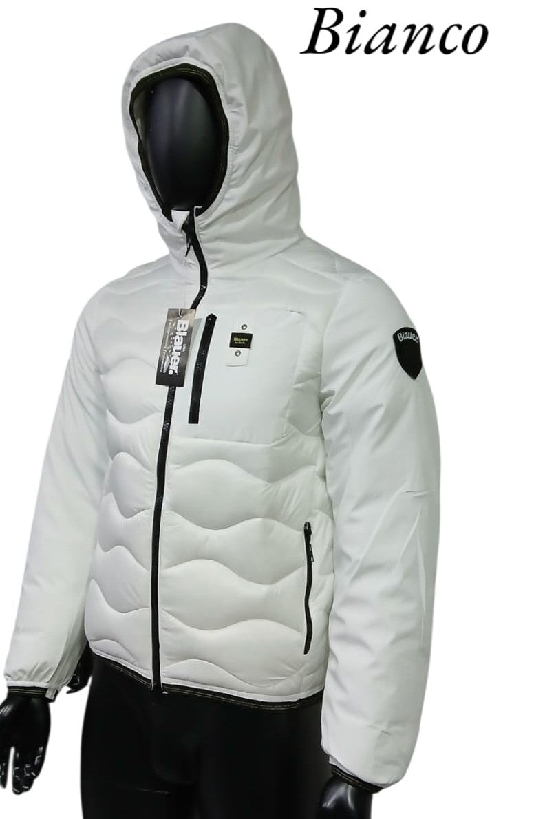 Blauer Maschile ALBERT - Bianco