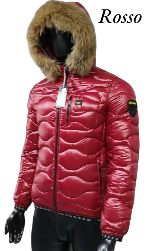 Blauer Maschile ONDE - Rosso Pelliccia