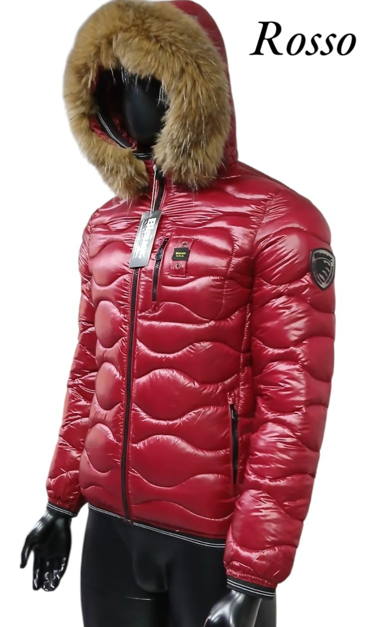 Blauer Maschile ONDE - Rosso Pelliccia
