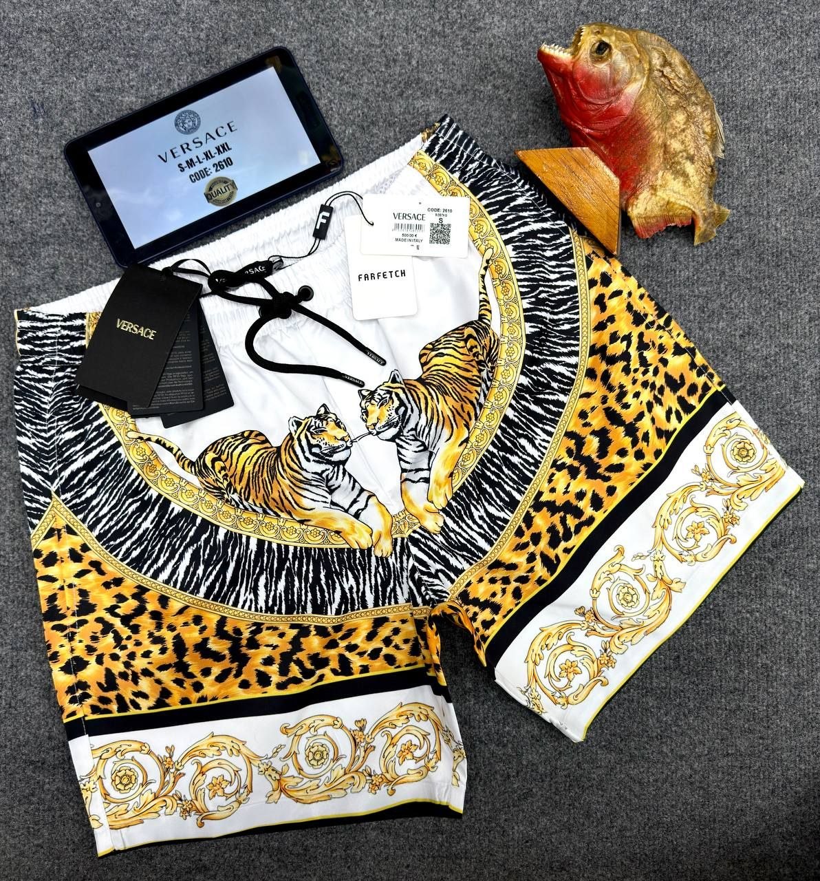 VERSACE COSTUME MARE "TIGER"