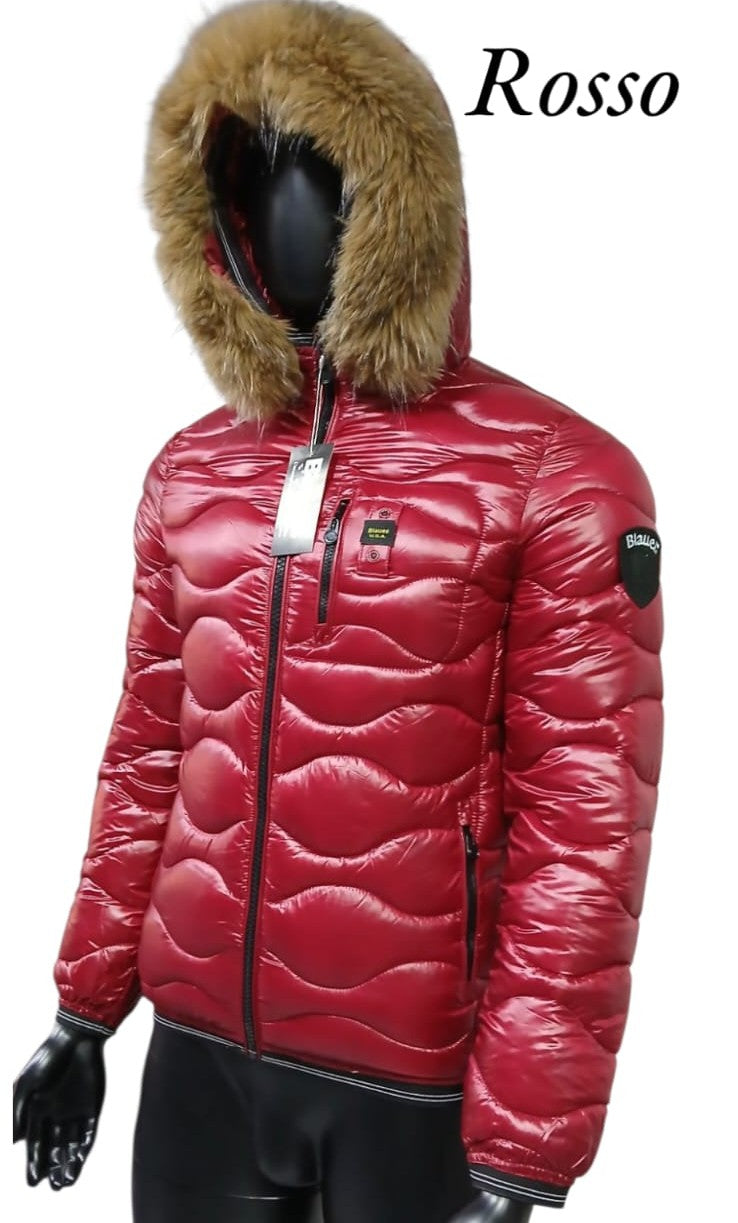 Blauer Maschile ONDE - Rosso Pelliccia