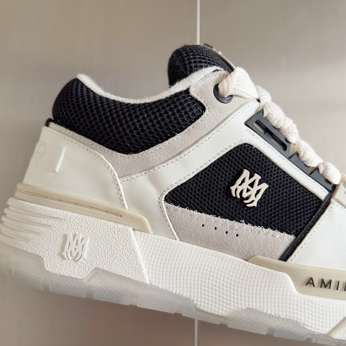AMIRI MA-1 WHITE BLACK