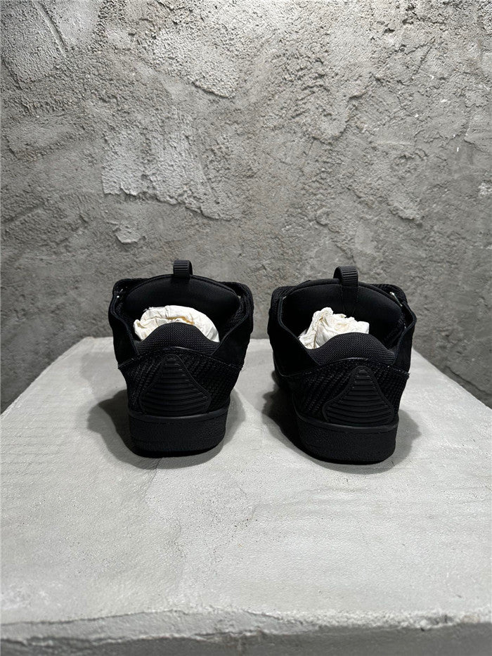 LANVIN CURB SNEAKER TOTAL BLACK