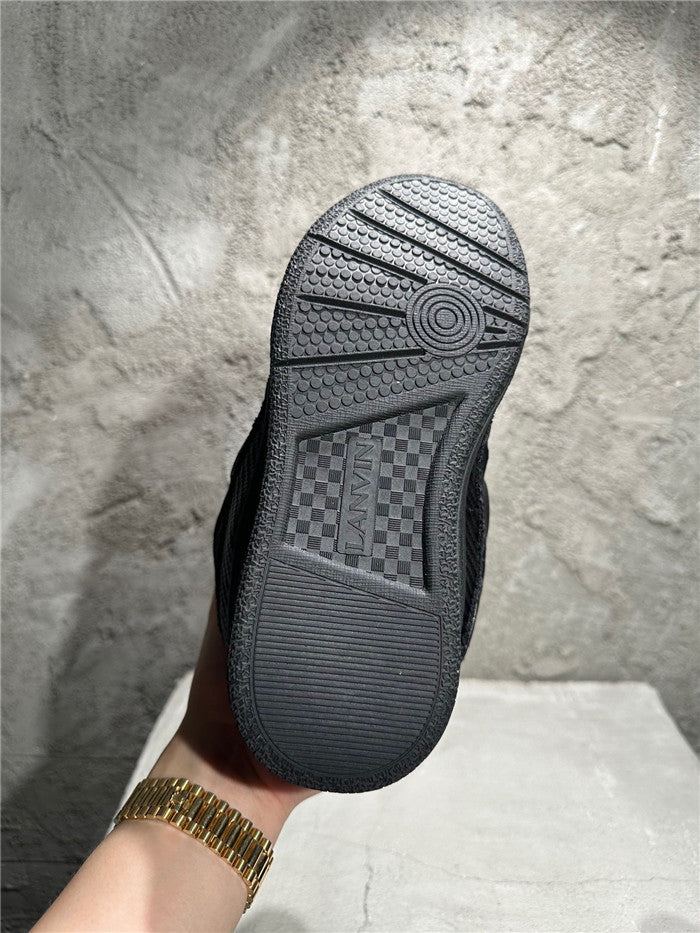 LANVIN CURB SNEAKER TOTAL BLACK