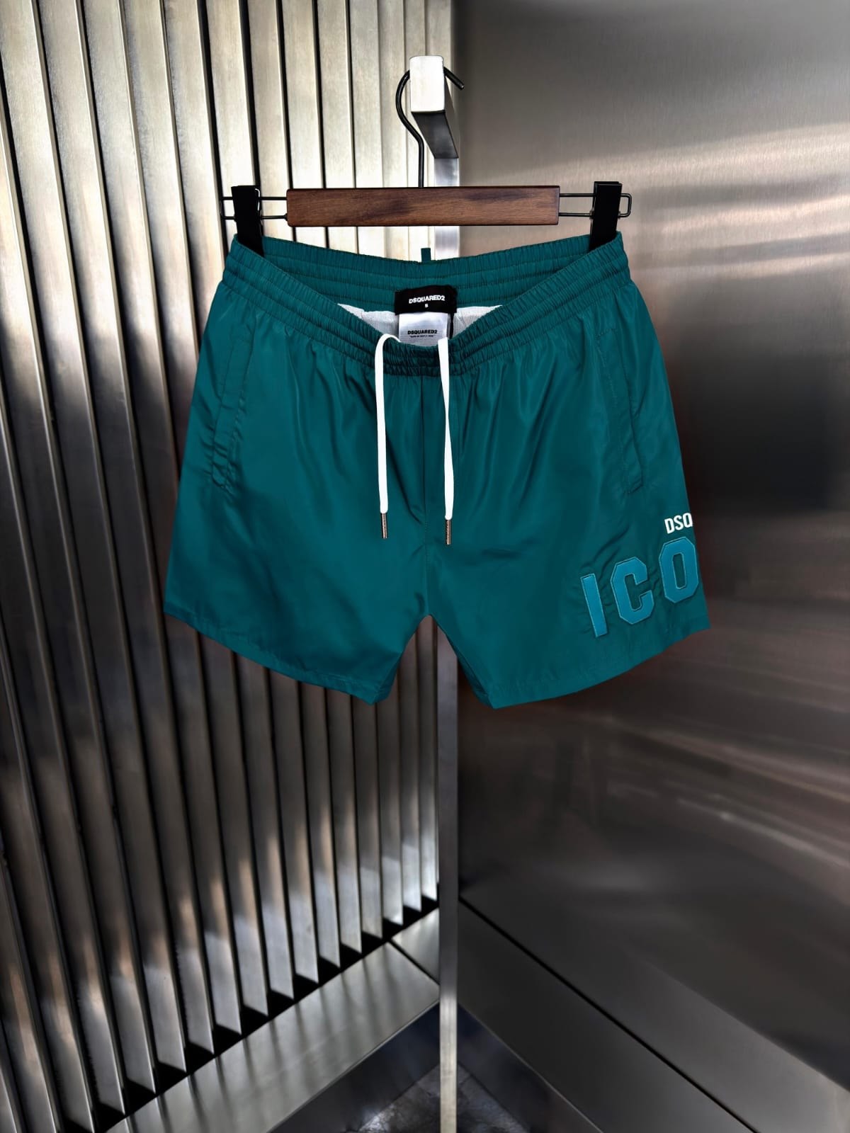 DSQUARED2 COSTUME MARE "ICON" TONO SU TONO