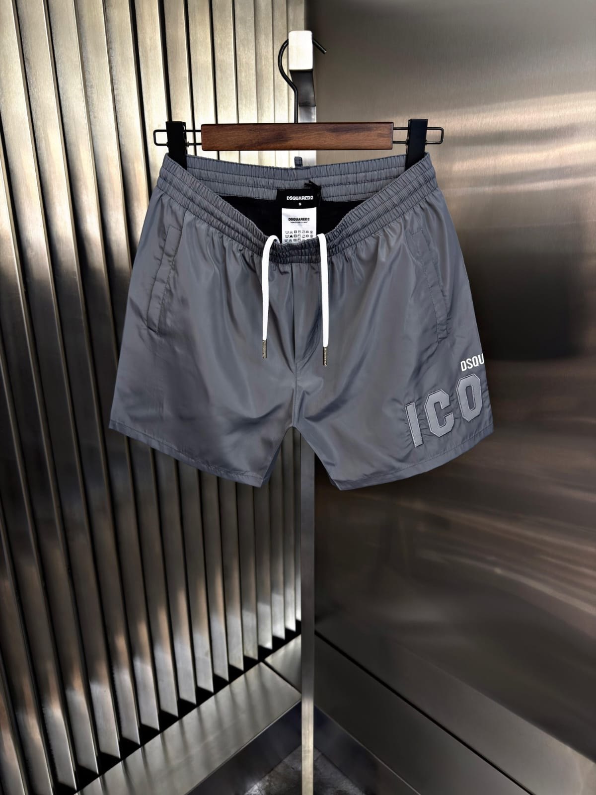 DSQUARED2 COSTUME MARE "ICON" TONO SU TONO