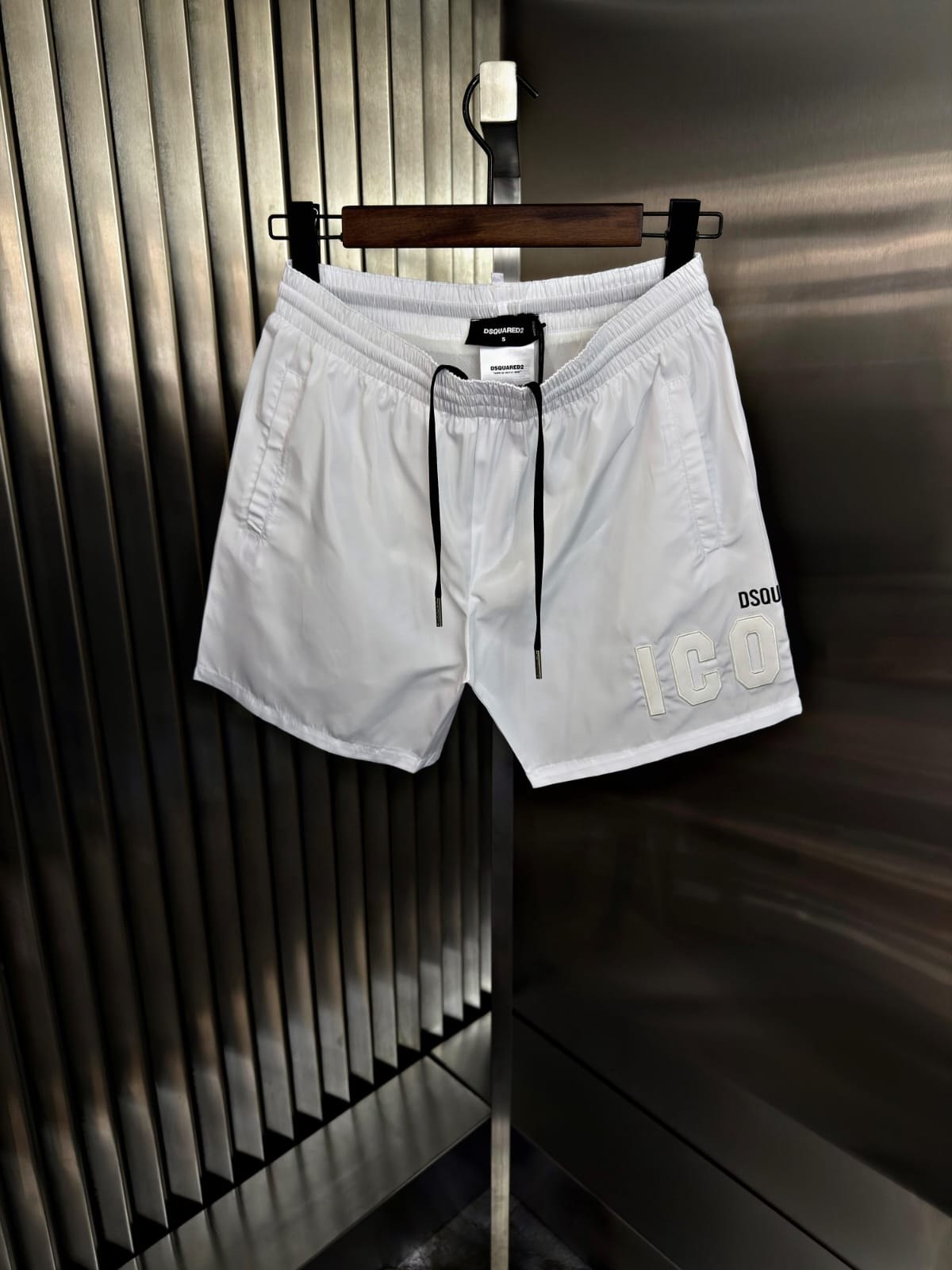 DSQUARED2 COSTUME MARE "ICON" TONO SU TONO
