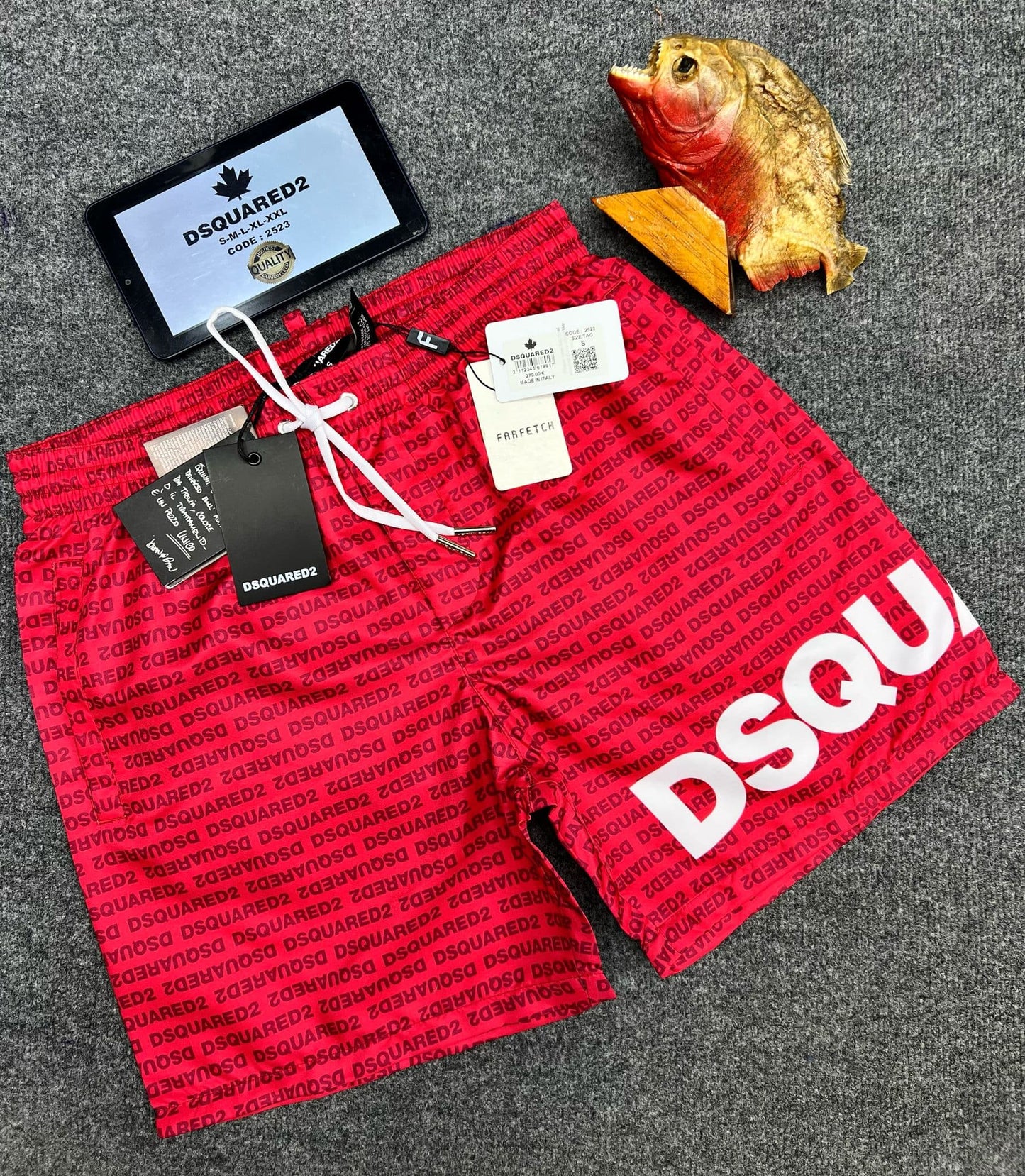 DSQUARED2 COSTUME MARE "MULTILOGO + LOGO"