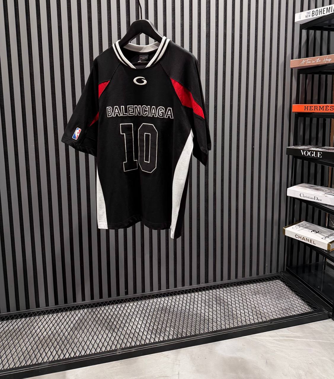 BALENCIAGA FOOTBALL T-SHIRT