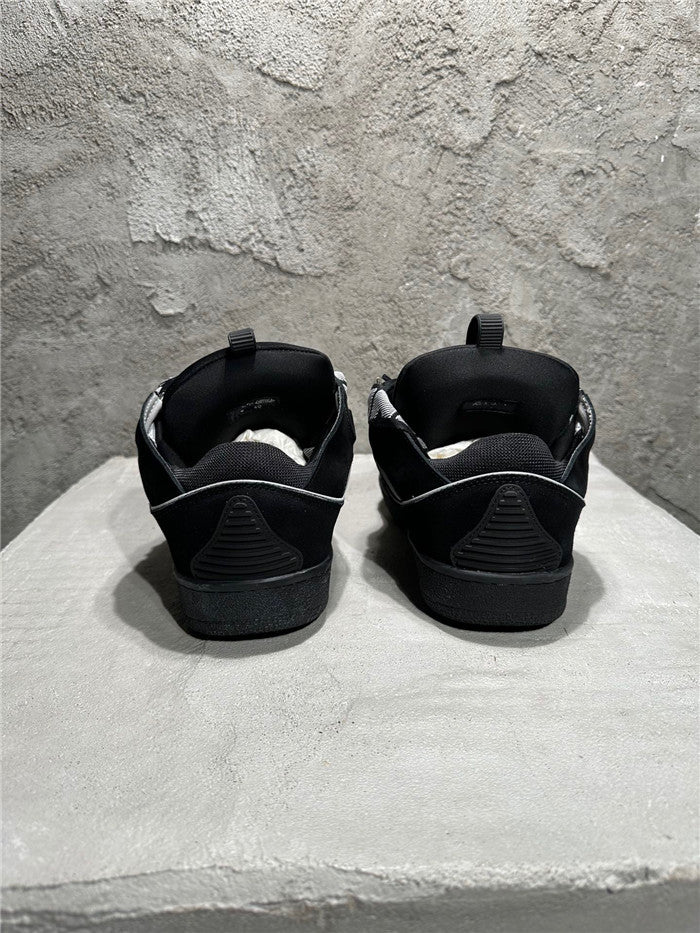 LANVIN CURB SNEAKER BLACK GREY