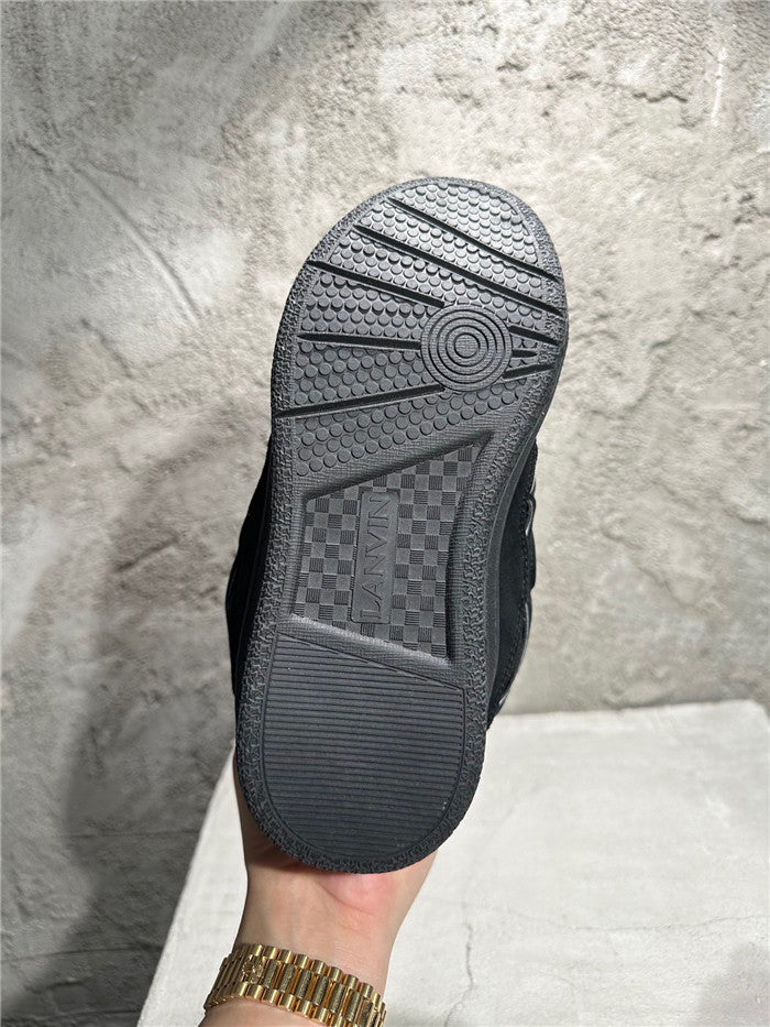 LANVIN CURB SNEAKER BLACK GREY