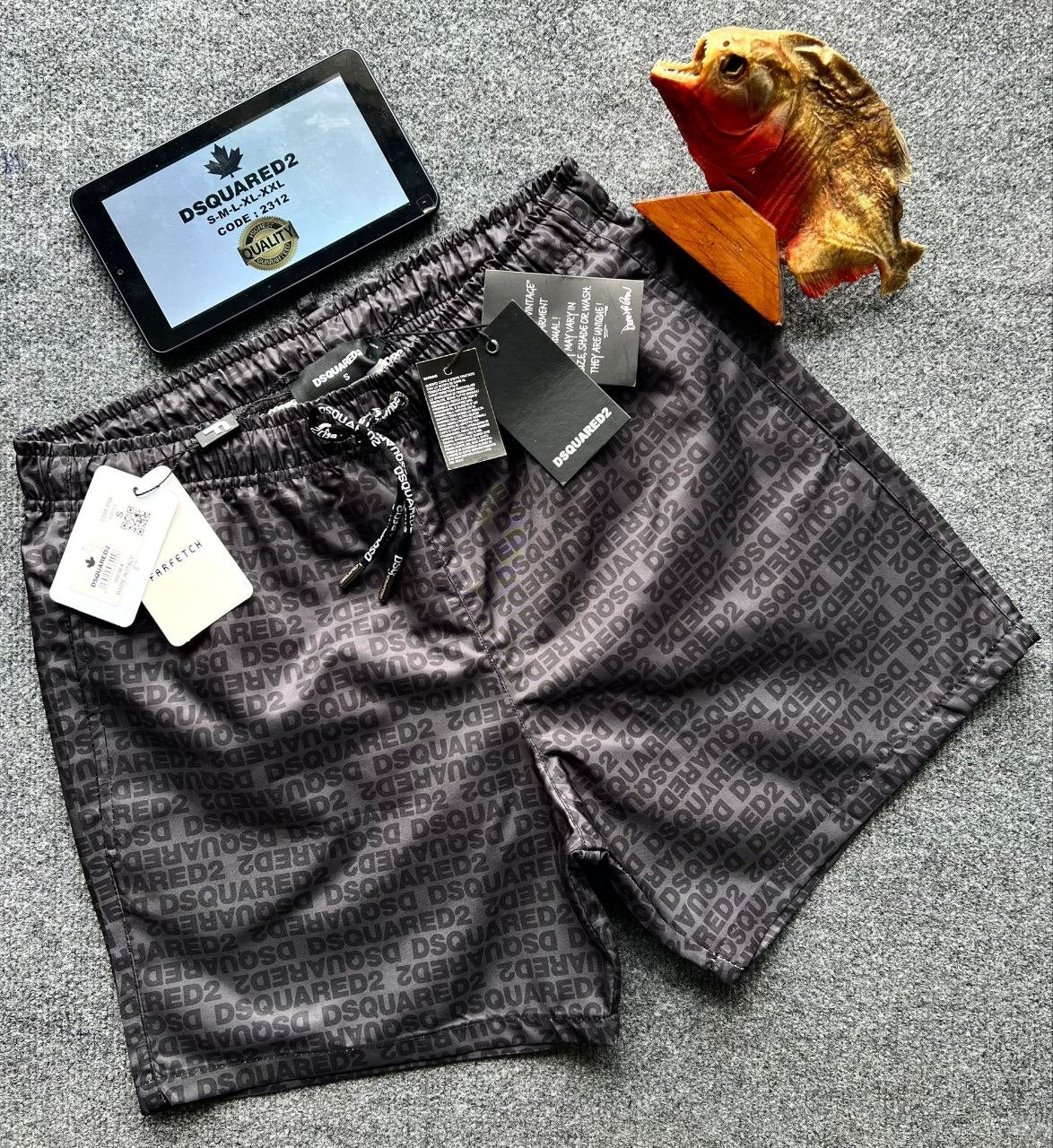 DSQUARED2 COSTUME MARE "MULTILOGO CLASSIC"