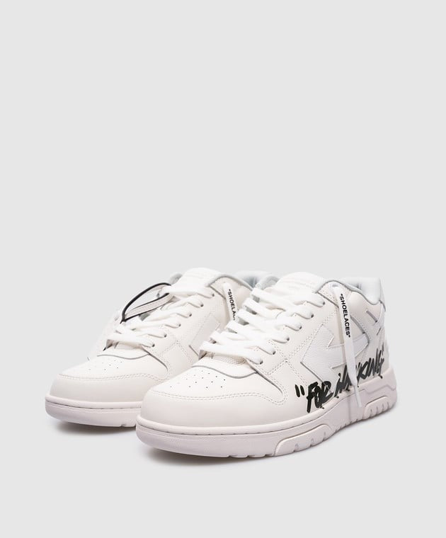 OFF-WHITE OUT OF OFFICE "FOR WALKING" BIANCO