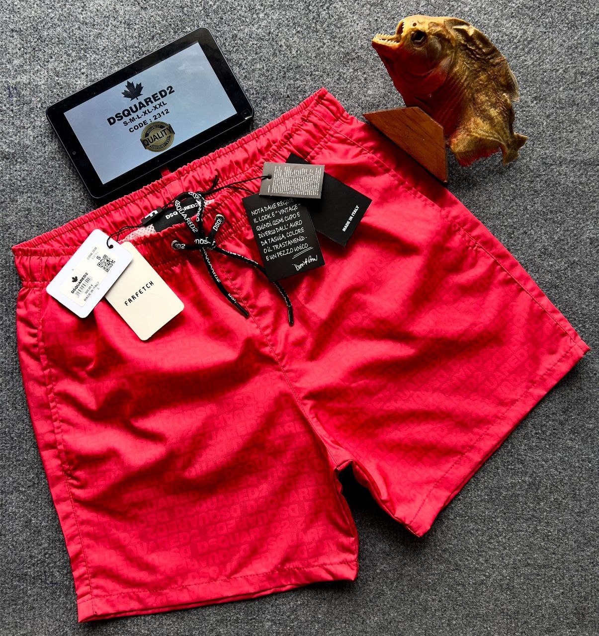 DSQUARED2 COSTUME MARE "MULTILOGO CLASSIC"