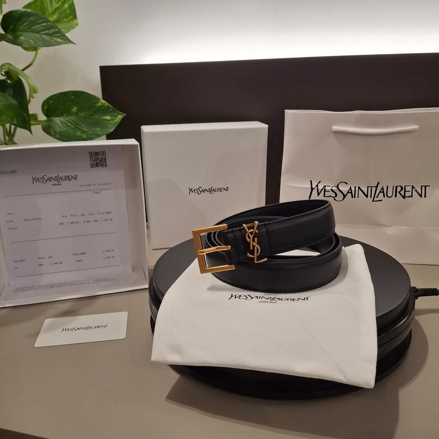 CINTURA YVES SAINT LAURENT CASSANDRE