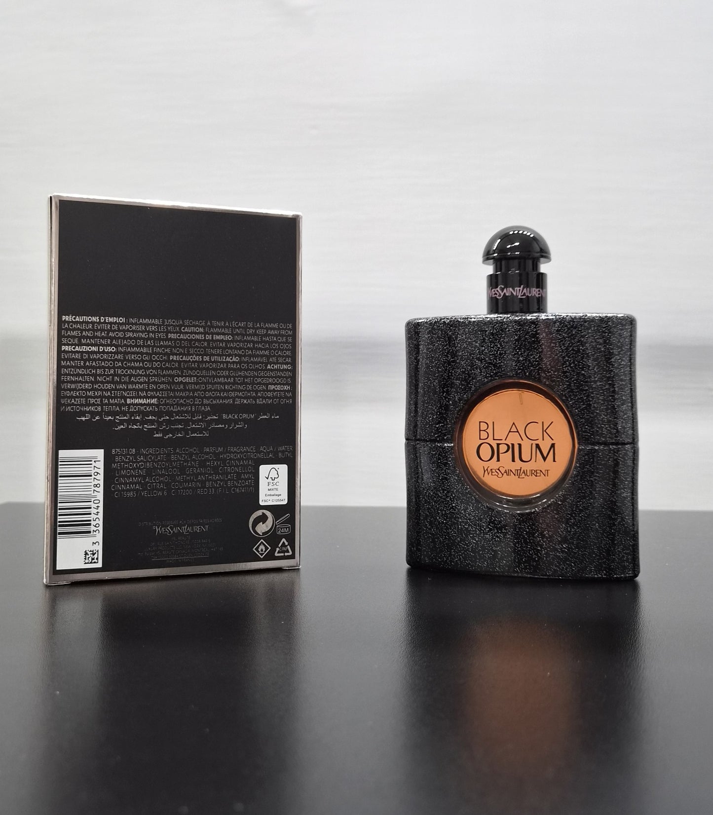 Profumo BLACK OPIUM YSL EAU DE PARFUM 100ml
