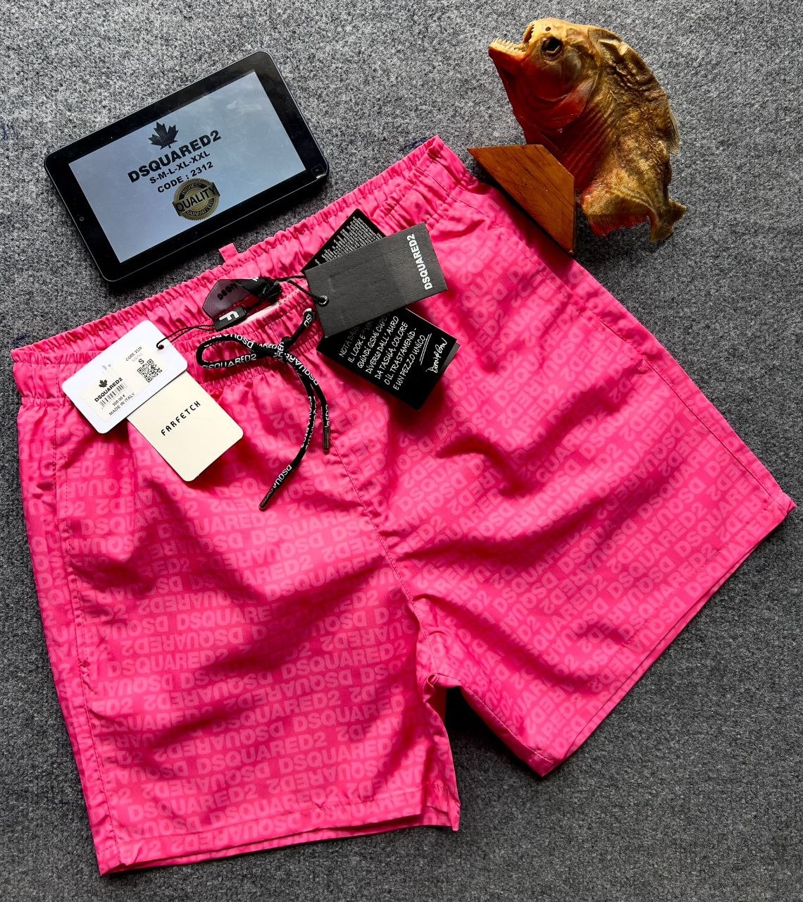 DSQUARED2 COSTUME MARE "MULTILOGO CLASSIC"